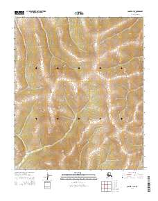 2014 Map of Candle A-3 SE, 2014 Print