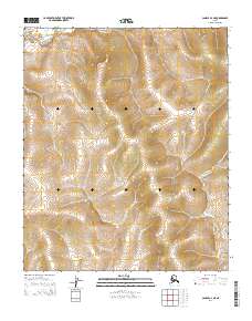 2014 Map of Candle A-4 NE, 2014 Print