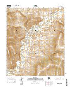 2014 Map of Candle A-4 NW, 2014 Print