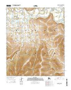 USGS Topographic Map – Candle A-5 SE