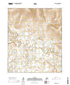 USGS Topographic Map – Candle A-6 NE