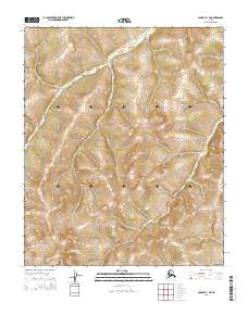 2015 Map of Candle B-1 NE, 2015 Print