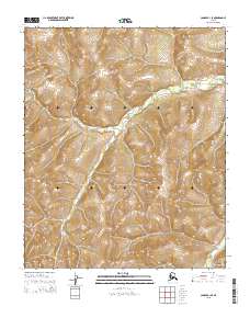 2015 Map of Candle B-1 SE, 2015 Print