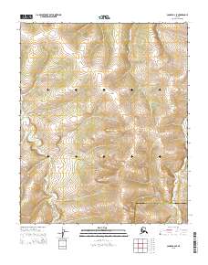 2015 Map of Candle B-2 SE, 2015 Print