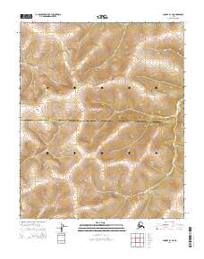 2014 Map of Candle B-3 NE, 2014 Print