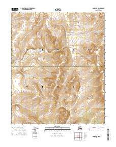 2014 Map of Candle B-4 NE, 2014 Print