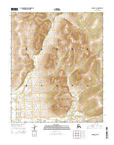 2014 Map of Candle B-4 SE, 2014 Print