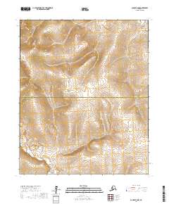 2017 Map of Candle B-6 NW, 2017 Print