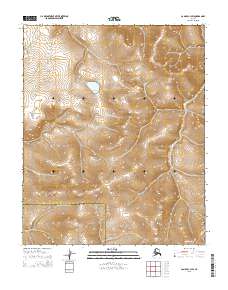 2015 Map of Candle C-1 SW, 2015 Print