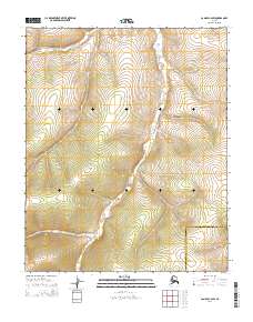 2014 Map of Candle C-2 SW, 2014 Print