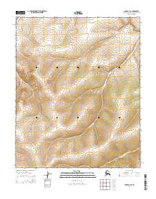 2014 Map of Candle C-3 SE, 2014 Print