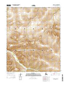 2014 Map of Candle C-3 SW, 2014 Print
