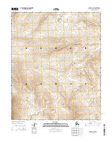 2014 Map of Candle C-4 NW, 2014 Print