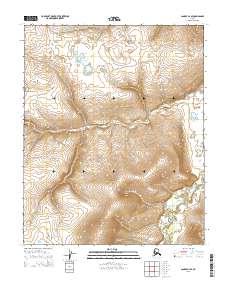 2015 Map of Candle D-1 SE, 2015 Print