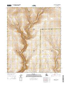 2014 Map of Candle D-2 NE, 2014 Print
