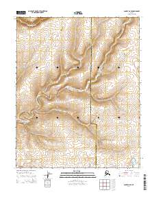 2014 Map of Candle D-2 SE, 2014 Print