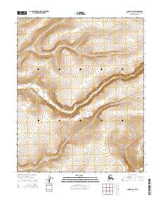 2014 Map of Candle D-3 NE, 2014 Print