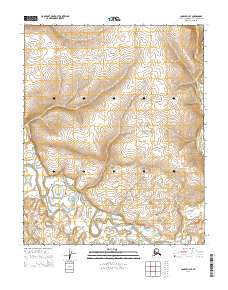 USGS Topographic Map – Candle D-3 SE