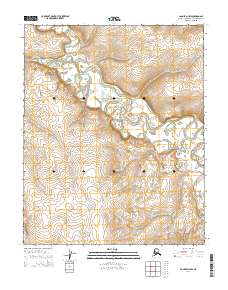 USGS Topographic Map – Candle D-3 SW