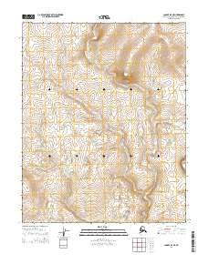 2014 Map of Candle D-4 NE, 2014 Print
