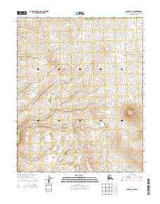 2014 Map of Candle D-4 NW, 2014 Print