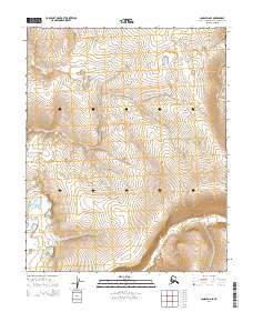 2014 Map of Candle D-6 SE, 2014 Print