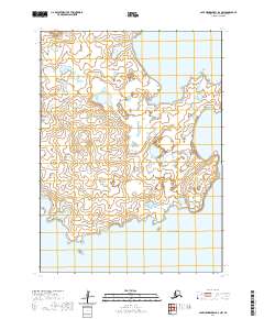 USGS Topographic Map – Cape Mendenhall D-2 NW