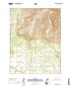 2017 Map of Chandalar A-2 NE, 2017 Print