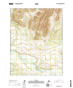 2017 Map of Chandalar A-2 NW, 2017 Print