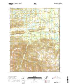 USGS Topographic Map – Chandalar A-4 NE