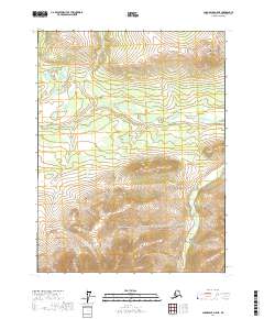 USGS Topographic Map – Chandalar A-5 NE