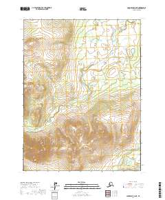 USGS Topographic Map – Chandalar A-6 NE