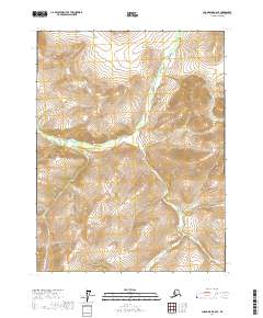 USGS Topographic Map – Chandalar A-6 SE