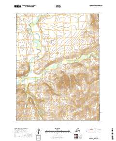 USGS Topographic Map – Chandalar A-6 SW
