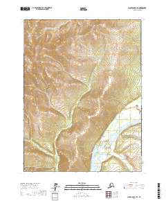 USGS Topographic Map – Chandalar B-1 SE