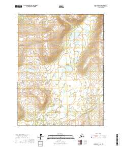 2017 Map of Chandalar B-2 NE, 2017 Print