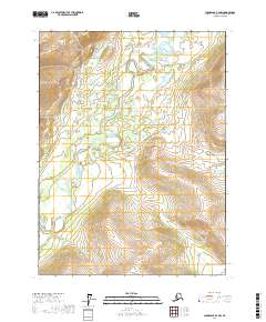 USGS Topographic Map – Chandalar B-2 NW