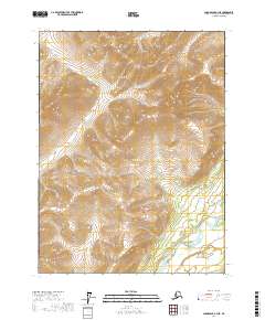 USGS Topographic Map – Chandalar B-3 NE