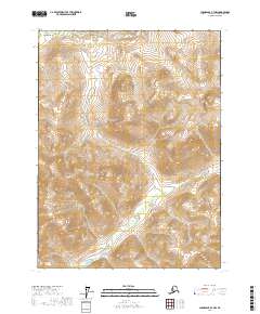 USGS Topographic Map – Chandalar B-3 NW