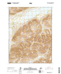 USGS Topographic Map – Chandalar B-4 NE