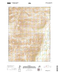 USGS Topographic Map – Chandalar B-4 NW