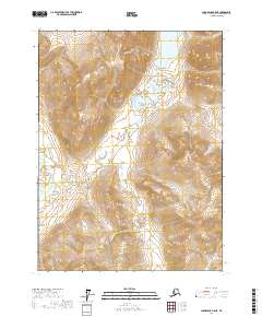 USGS Topographic Map – Chandalar B-5 NE