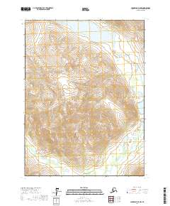 USGS Topographic Map – Chandalar B-5 NW