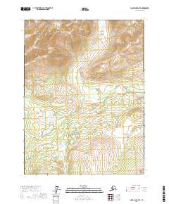 USGS Topographic Map – Chandalar B-5 SE