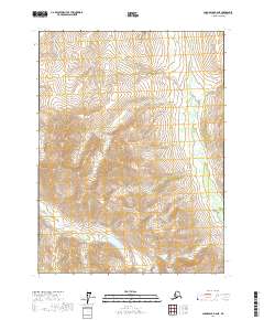 USGS Topographic Map – Chandalar B-6 NE