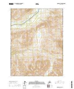 USGS Topographic Map – Chandalar B-6 NW