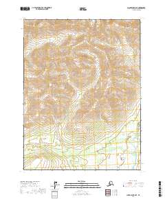 USGS Topographic Map – Chandalar B-6 SE