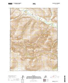 2017 Map of Chandalar C-1 NE, 2017 Print