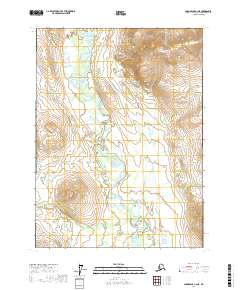 USGS Topographic Map – Chandalar C-2 NE