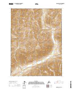 USGS Topographic Map – Chandalar C-5 NE